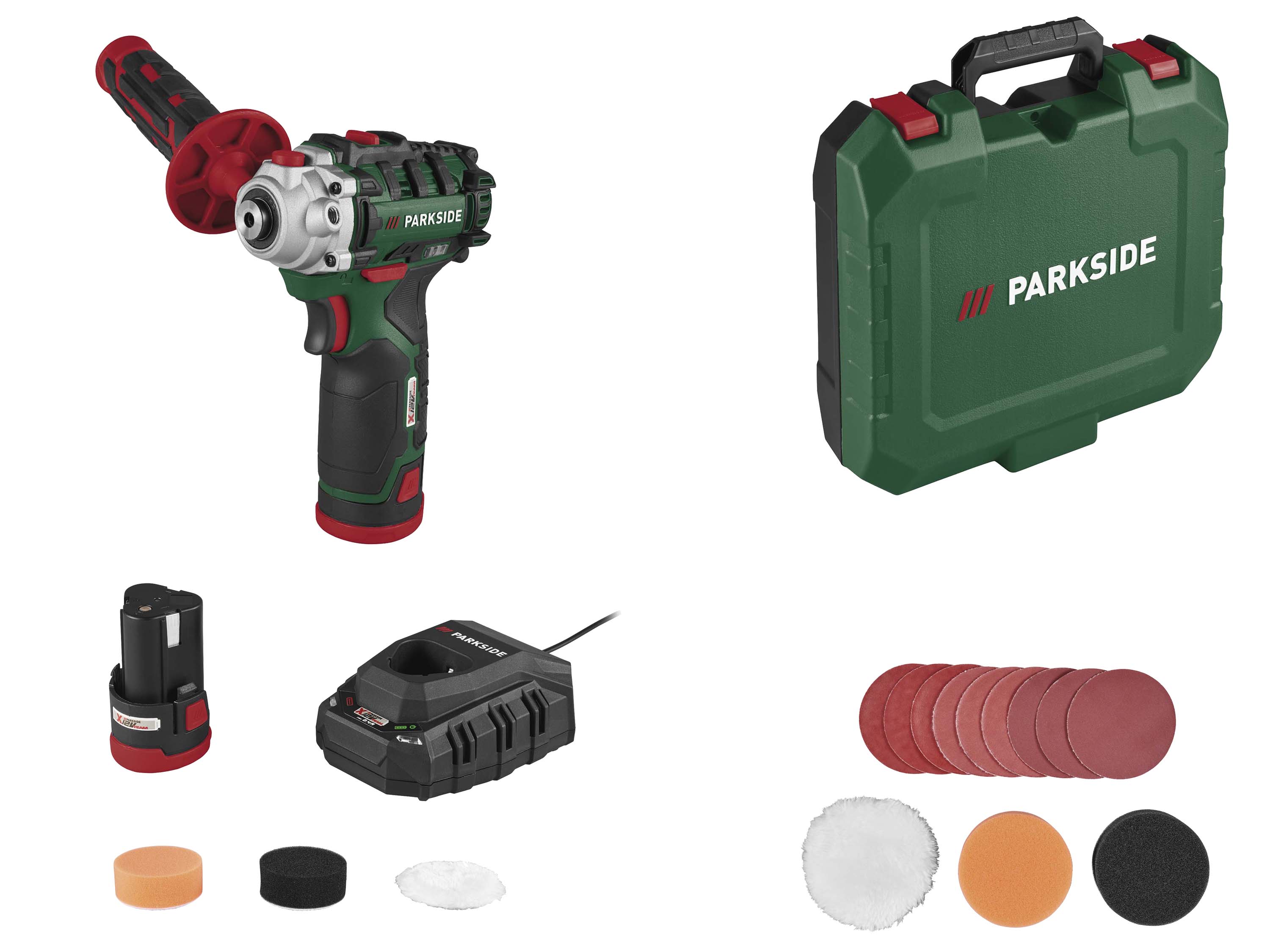 Parkside Akumulatorowa polerka 12 V