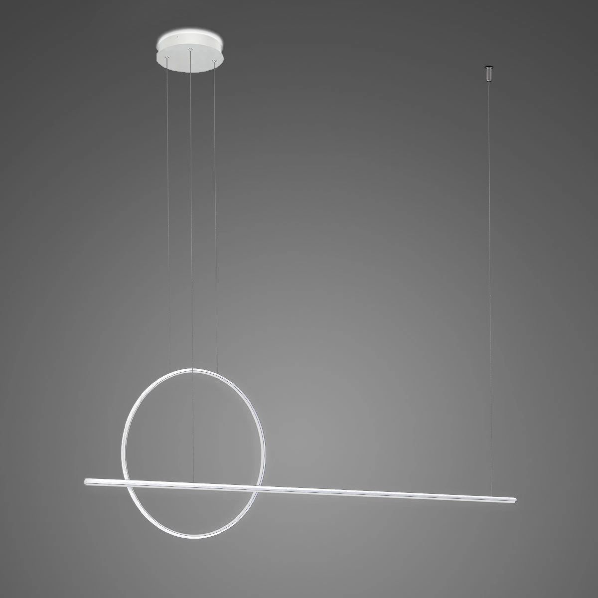 Darmowa Dostawa - Lampa wisząca 2x30 W biała Altavola Design Linea LA087PX120404kwhite
