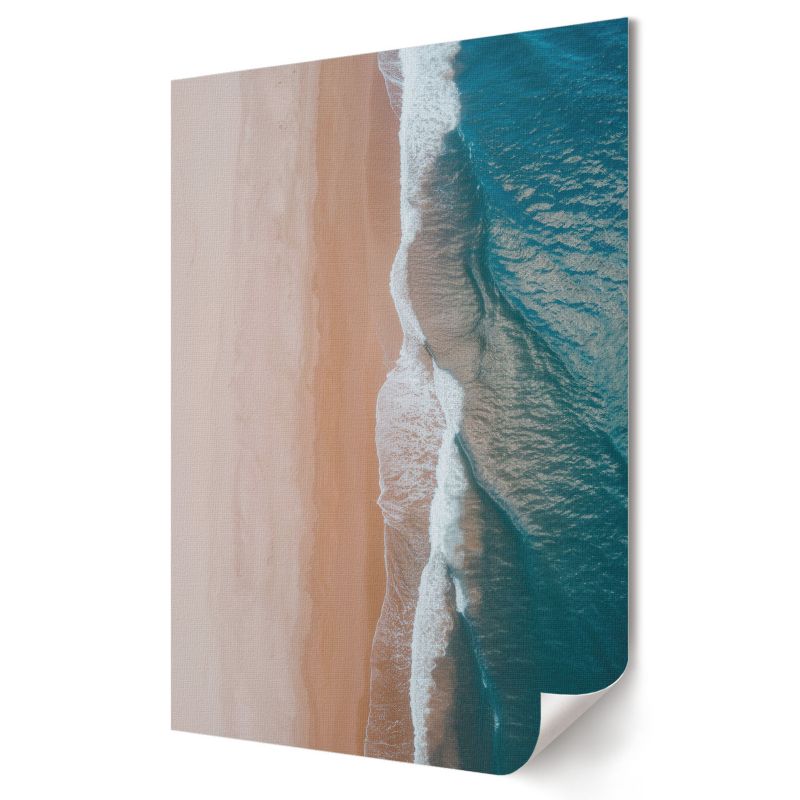 Plakat canvas Wallfluent Format A2 Fale plaża Artysta Wandal 1 szt.