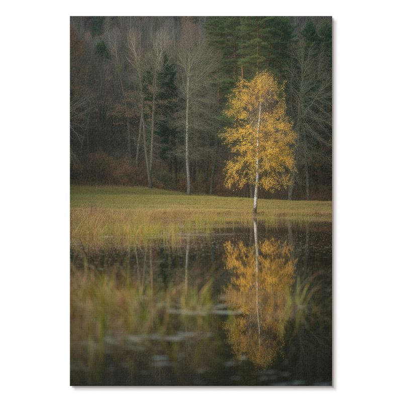 Plakat na Ścianę Tulup 59,4,x84 cm (A1) Jesienny pejzaż Do salonu, sypialni, biura 1 szt.