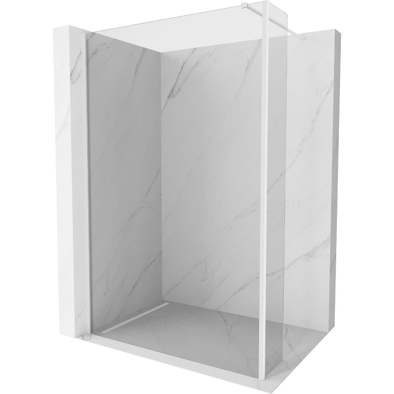 Ścianka prysznicowa Mexen Kioto transparent biała 145x30 cm 800-145-212-20-00-030 1 szt.