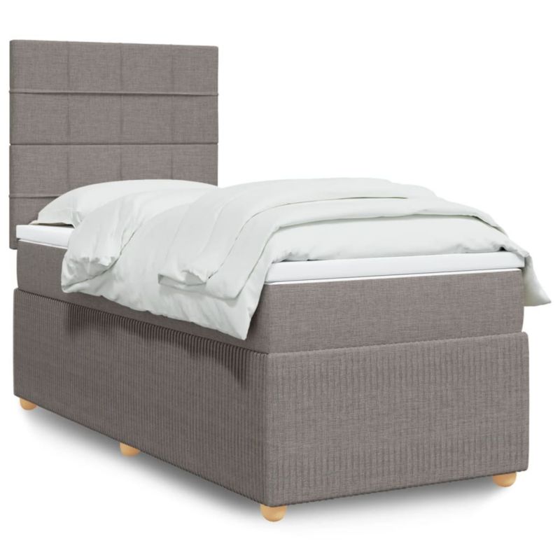 Łóżko kontynentalne WaszeMeble 80x200 cm Brązowe WM-3291887 1 szt.