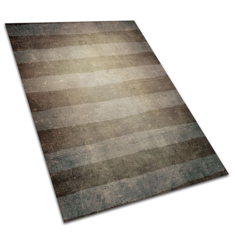 Winylowy Dywan Tarasowy Tulup 60x90 cm Odporny Na Warunki Atmosferyczne Poziome pasy 1 szt.