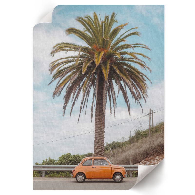 Plakat Dekoracyjny ArtPrintCave 59,5x84 cm Palma retro Theo "Pulse" Adams 1 szt.