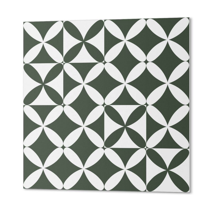 Ścienne Kafelki PCV ArtPrintCave 20x20 cm Geometryczny wzór szachownica 20 szt.