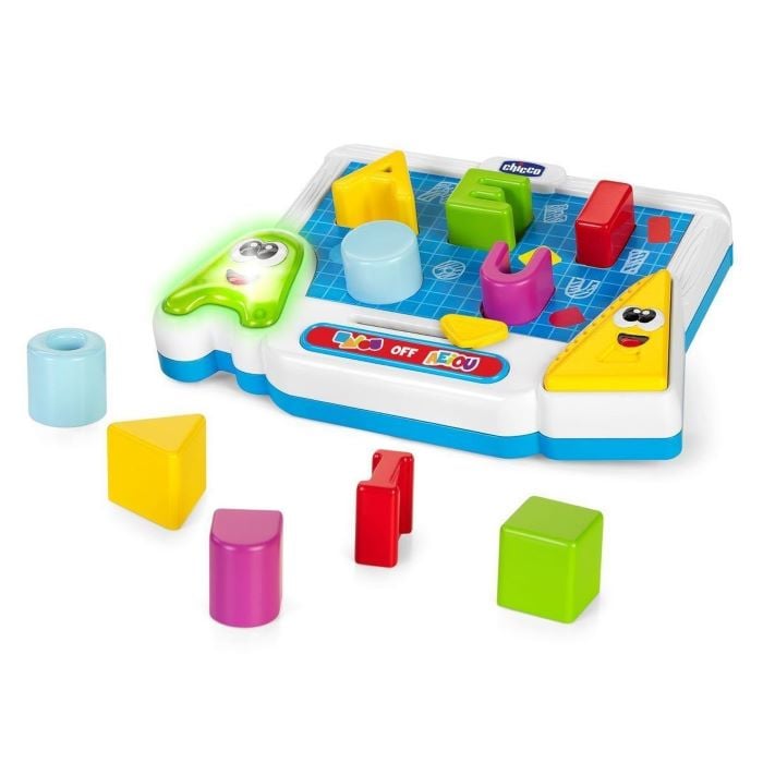 Chicco Edu kolorowe samogłoski i kształty - 09798