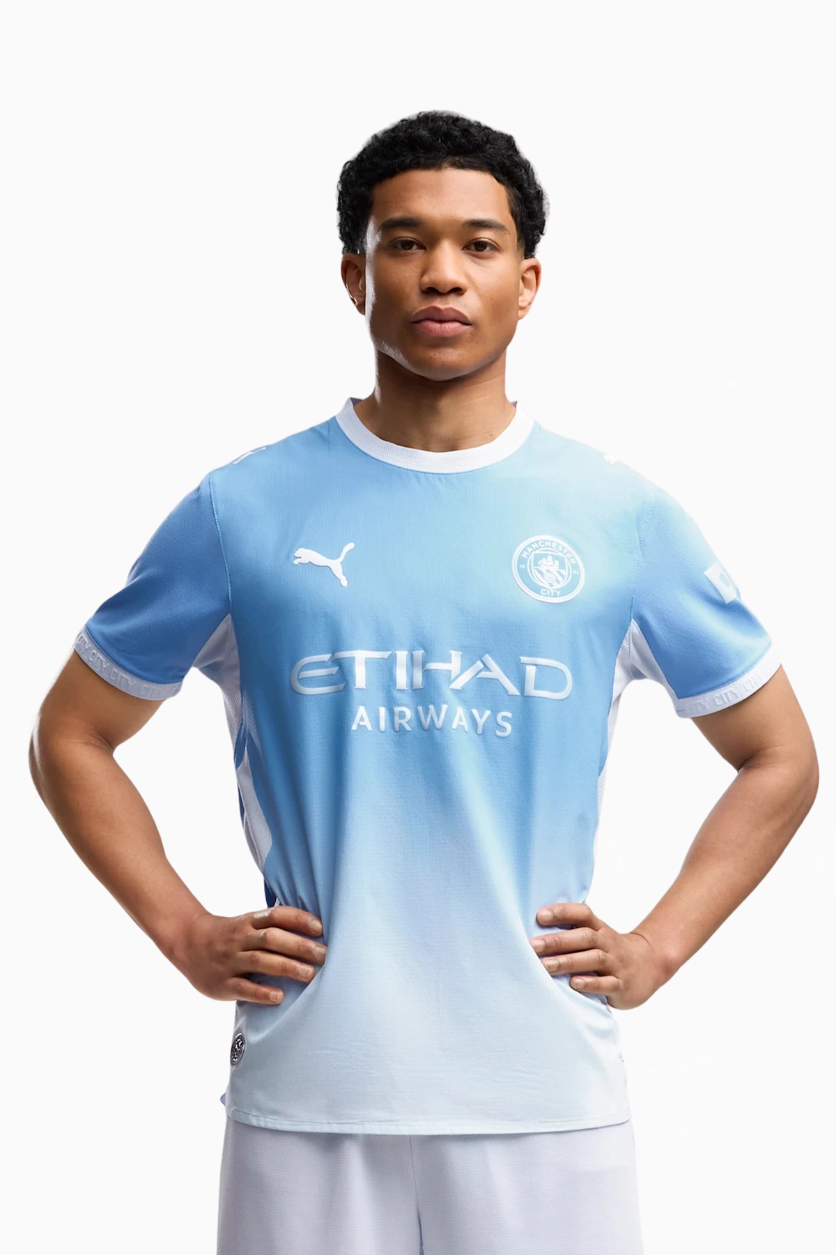 Koszulka Puma Manchester City 26/27 Domowa Authentic Box - Błękitny