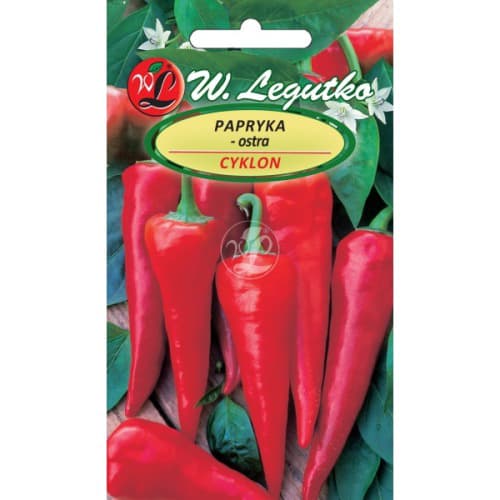 1 szt, Paprika csípős Cyklon - Magok: Mod de ambalare: 0.15 g