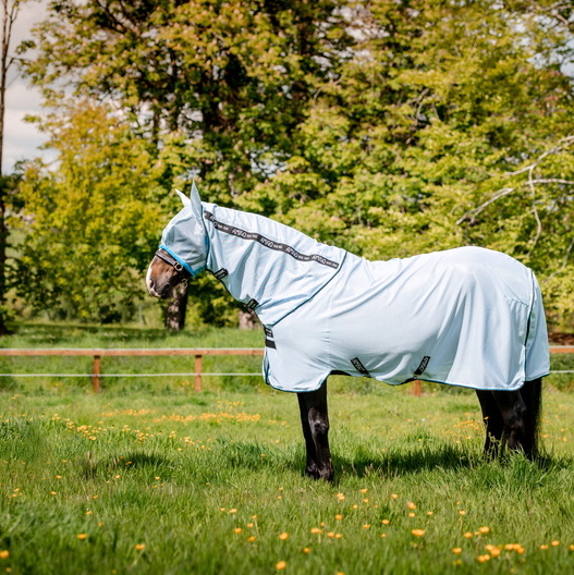 Horseware derka siatkowa Amigo Bug z kapturem 24h