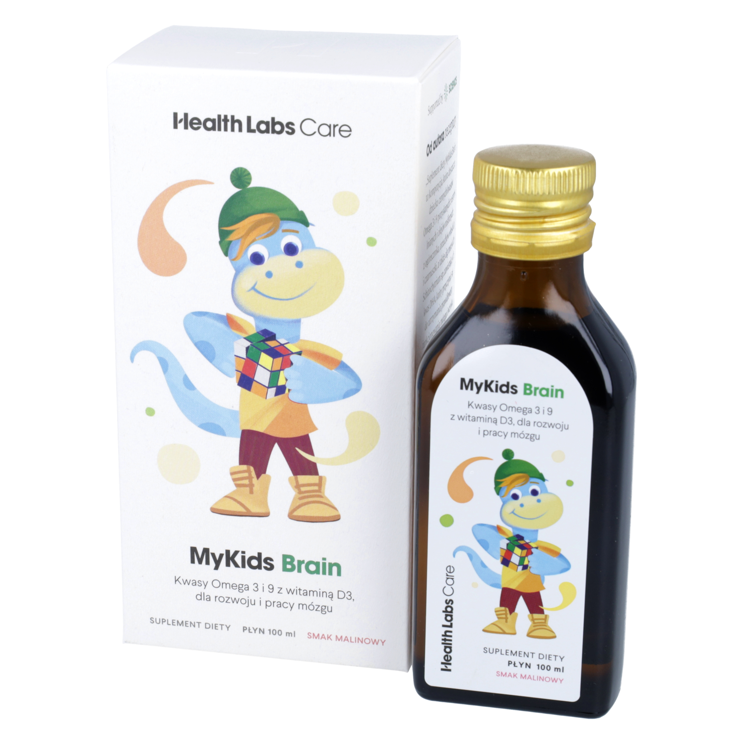 Health labs care mykids brain, 100 ml (data ważności: 31.08.2026)