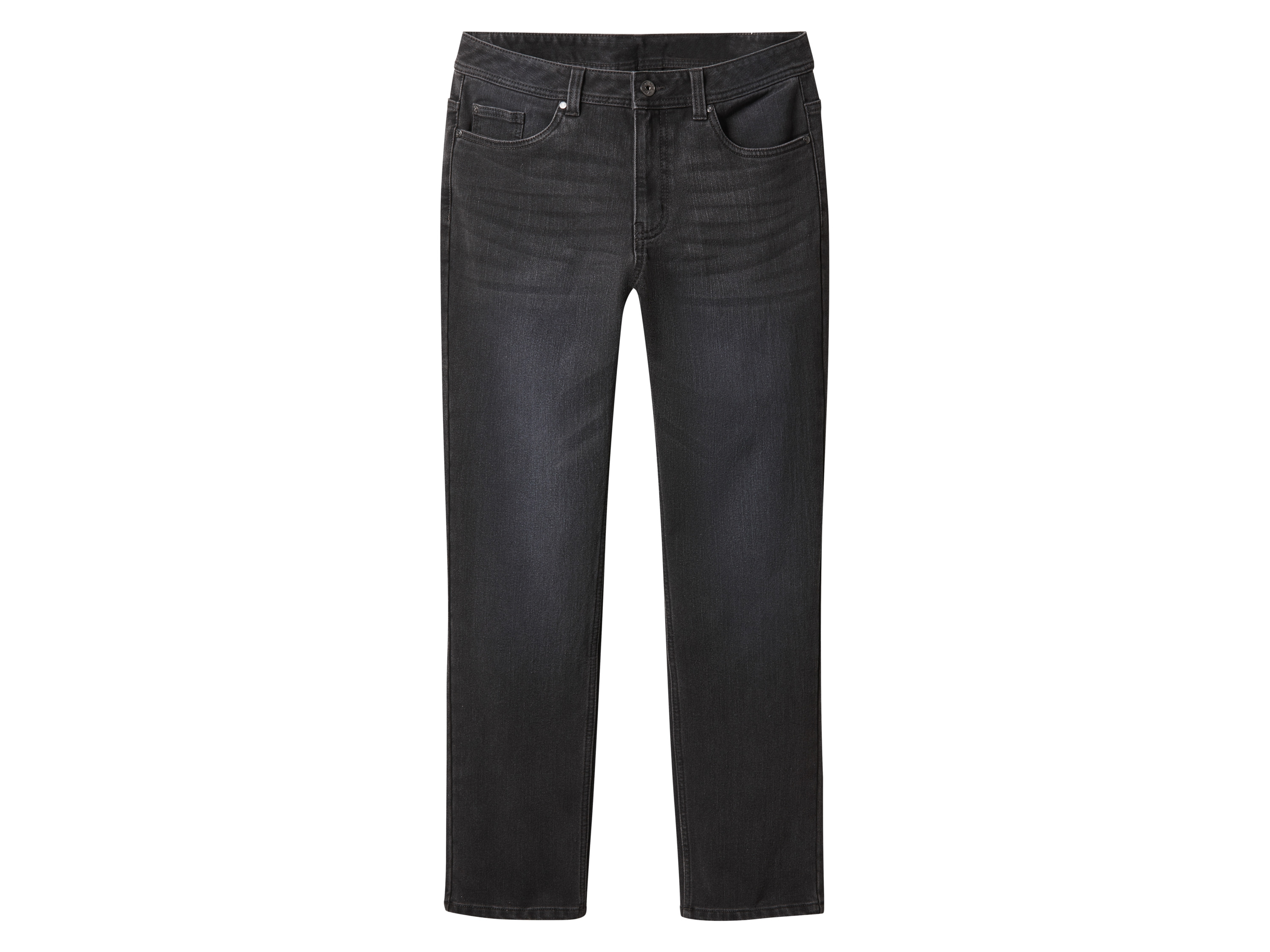 esmara Men Jeansy termiczne męskie straight fit Ciemnoszary, 54 38/32