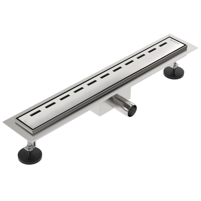 Odpływ liniowy SEVANTE z maskownicą WK130 60 cm inox FLAT 1szt.