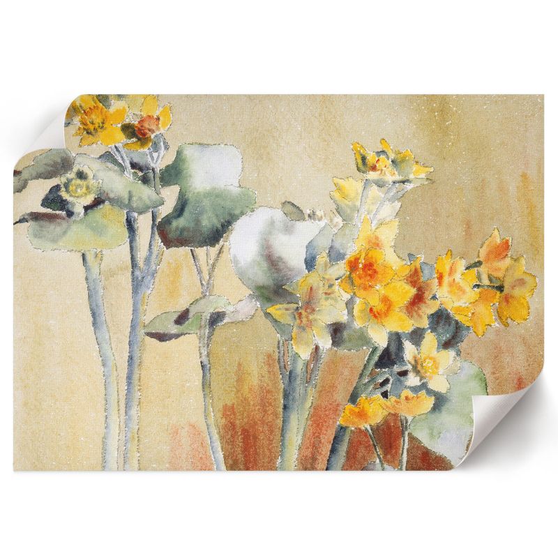 Plakat ArtPrintCave 59,5x42 cm Kwiaty pomarańczy Hannah Borger Overbeck 1 szt.