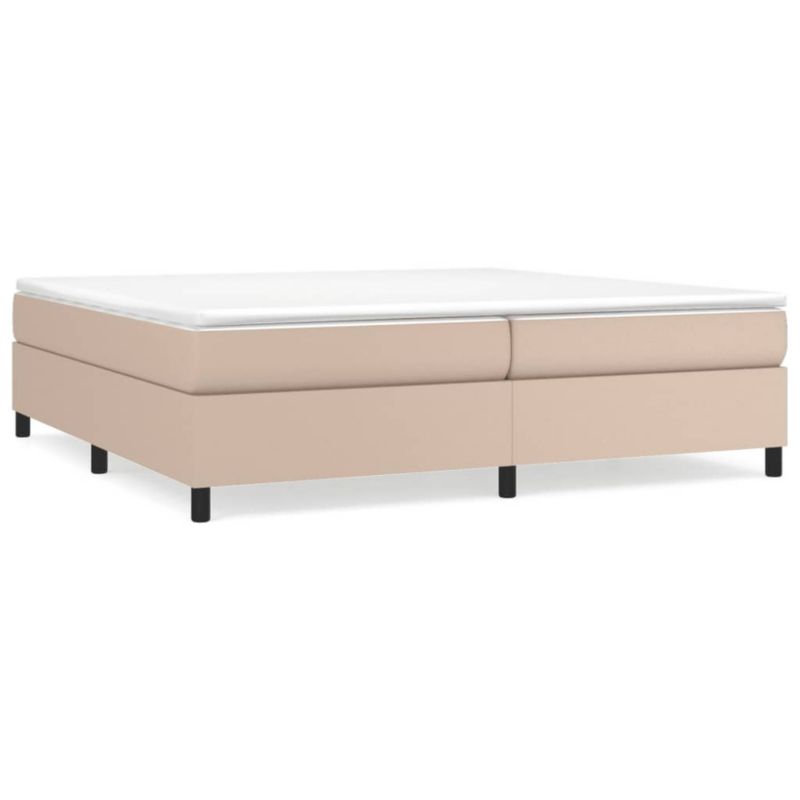 Łóżko tapicerowane WaszeMeble 200x200 cm brązowe WM-3121070 1 szt.