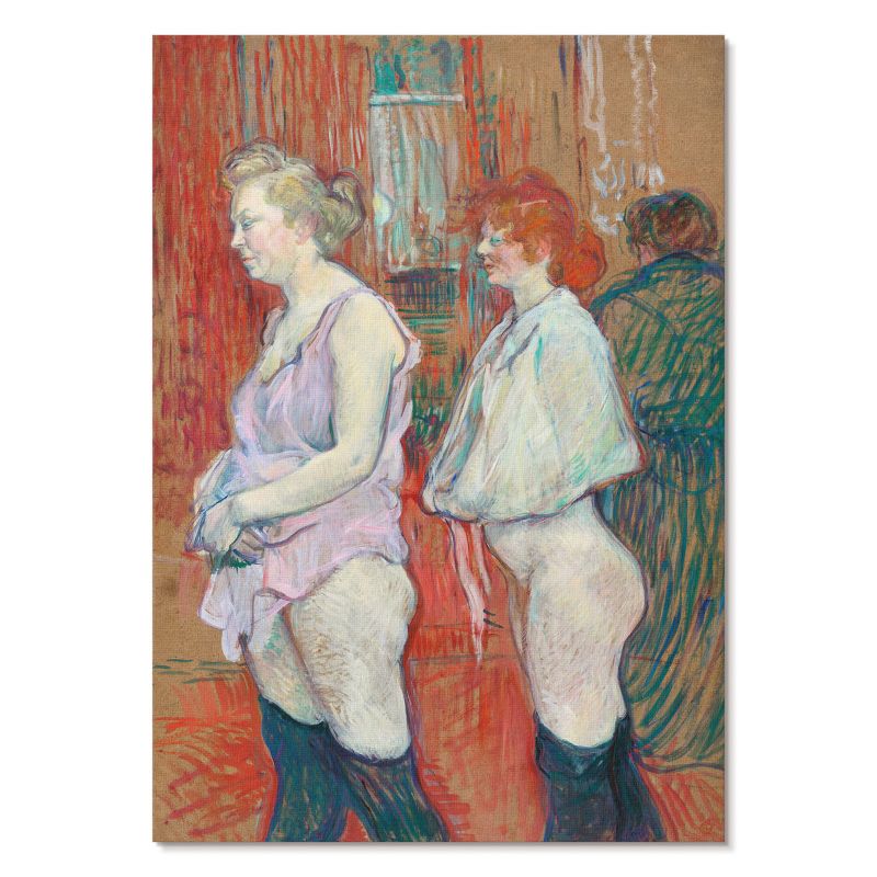 Plakat na Płótnie Tulup 21x29,7 cm (A4) Rue des Moulins Do sypialni, salonu, garderoby 1 szt.
