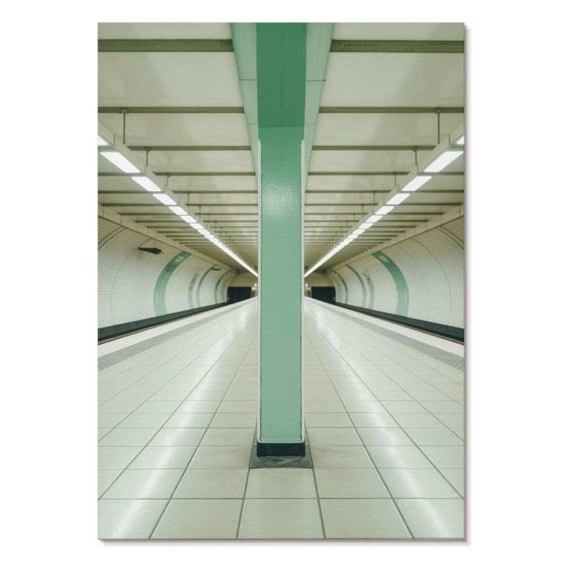 Plakat na Ścianę Tulup 42x59,4 cm (A2) Metro tunel Do biura, salonu, przedpokoju 1 szt.
