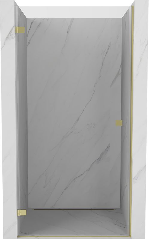 Drzwi prysznicowe Mexen Lunar-B złote 100x200 cm 832-100-000-50-00-L 1 szt.