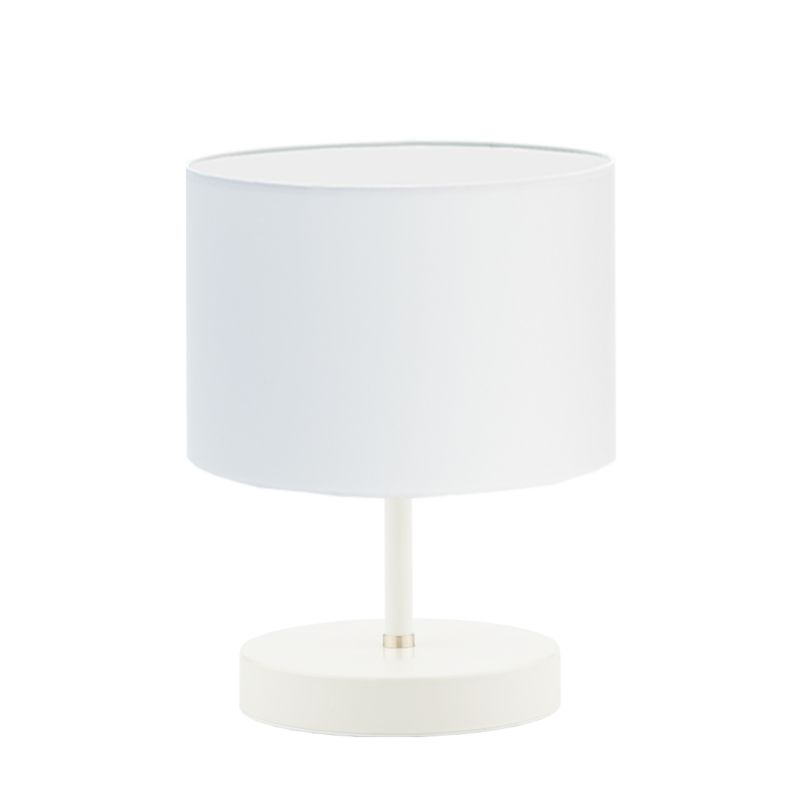Lampka Nocna Volta Light Factory Picolo Abażur Biały/ biały Walec 1xE27 1szt.