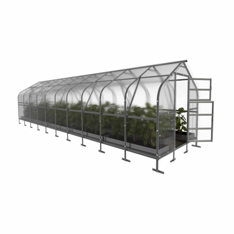Szklarnia KLASIKA DROP 25 m2, 2,5 m x 10 m, 6 mm z pokryciem z poliwęglanu 1szt.