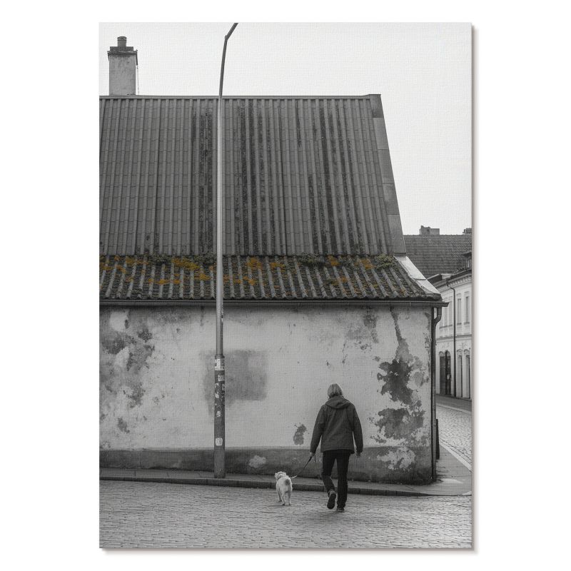 Obraz Plakat Canvas Tulup 29,7x42 cm (A3) Miejski spacer Do przedpokoju, salonu, biura 1 szt.
