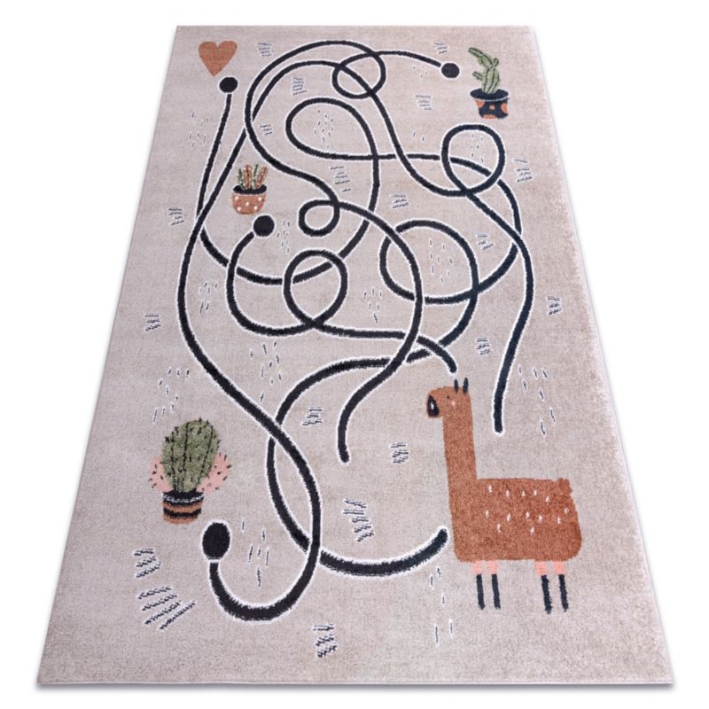 Dywan dla dzieci Fun RugsX 200x290 cm beż O540 1 szt.