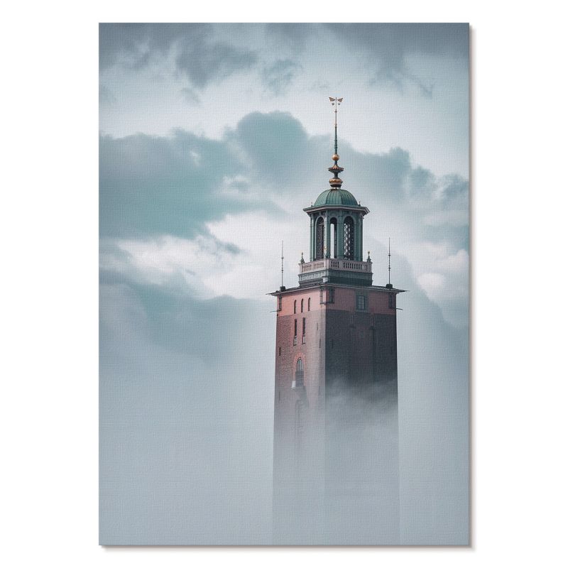 Plakat na Ścianę Tulup 29,7x42 cm (A3) Mistyczna wieża Do salonu, biura, sypialni 1 szt.