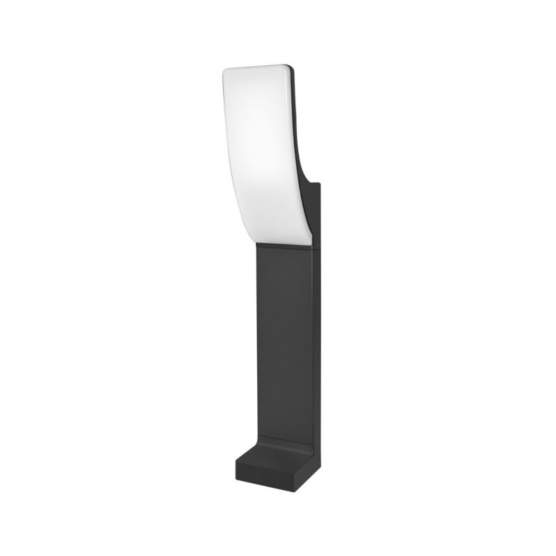 Lampa ogrodowa stojąca Italux Natan czarny piaskowana-biała LED 15W 3000K 1350lm IP54 wym: 60 x 12,5 x 10 cm aluminium - 1 szt.