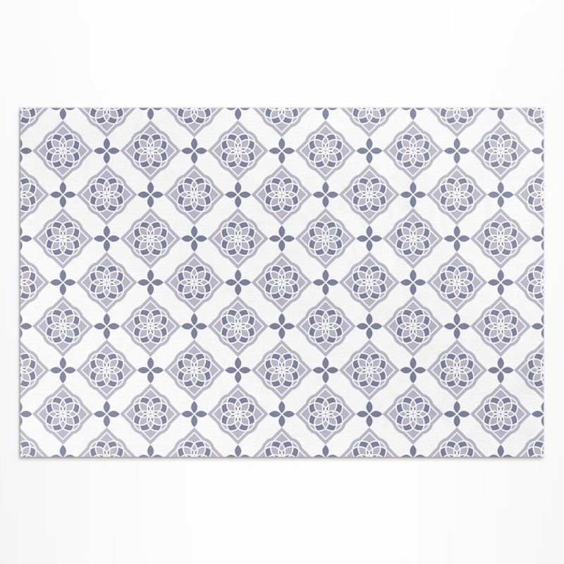 Zewnętrzny Dywan Winylowy Wallfluent 140x210 cm Ozdobne kafelki elegancki wzór 1 szt.