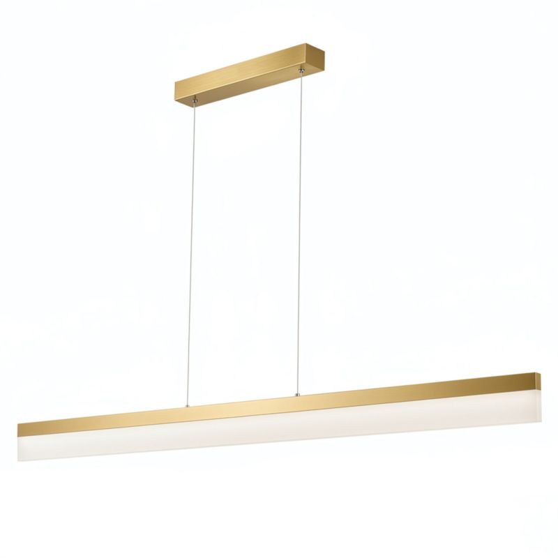 Lampa Sufitowa Wisząca Toolight App1694-Cp Złoty Szczotkowany 1Szt
