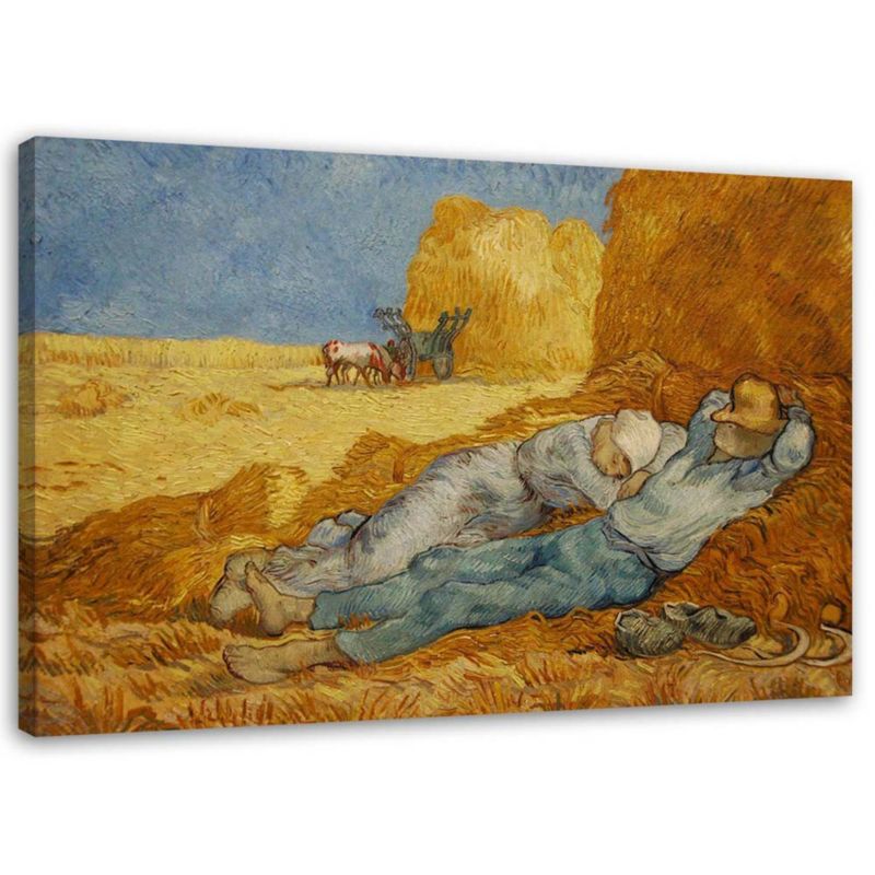 Obraz Feeby Siesta - V. van Gogh reprodukcja 30x20cm 1szt