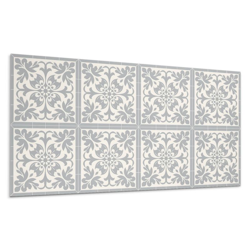 Kafelki samoprzylepne Wallfluent 40x20 cm Kwiatowy wzór na płytkach 10 szt.