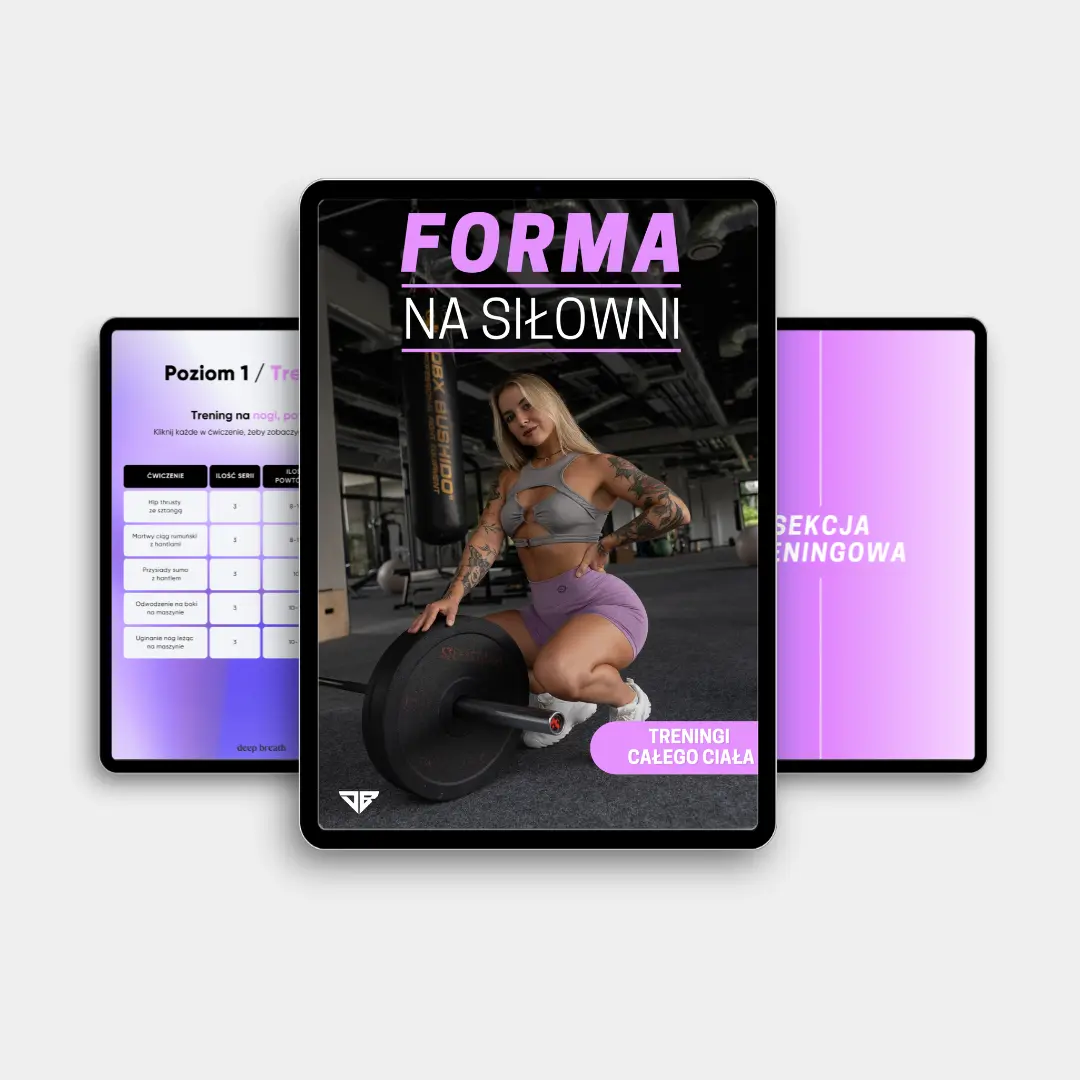 Ebook - Forma Na Siłowni Dla Kobiet - Deep Breath
