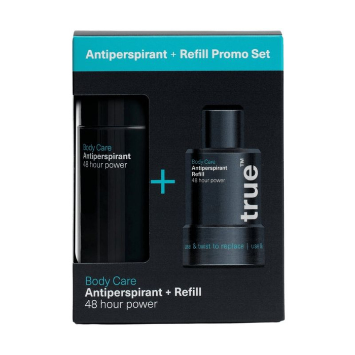 true men skin care Antiperspirant + refill - zestaw