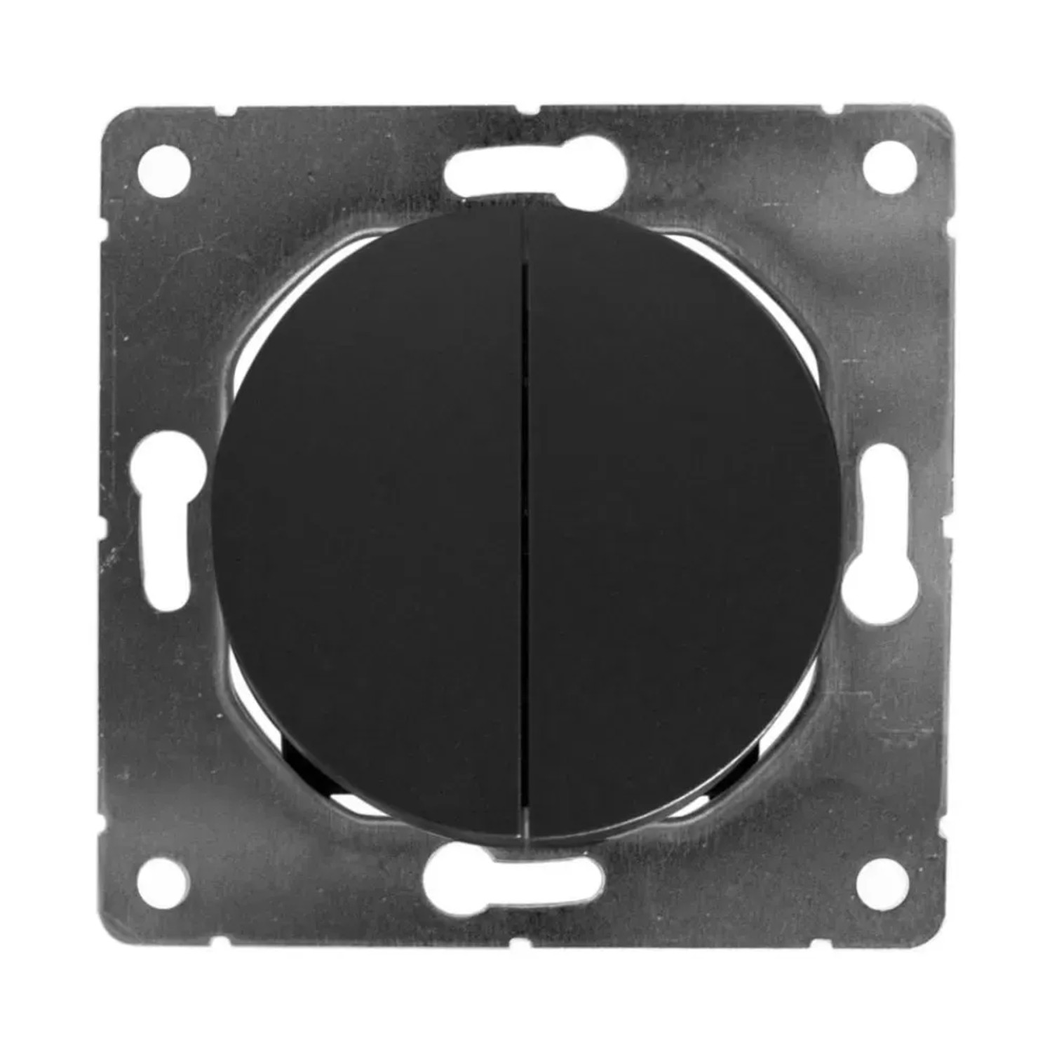 Electromalt Łącznik Oval schod. 2x czarny