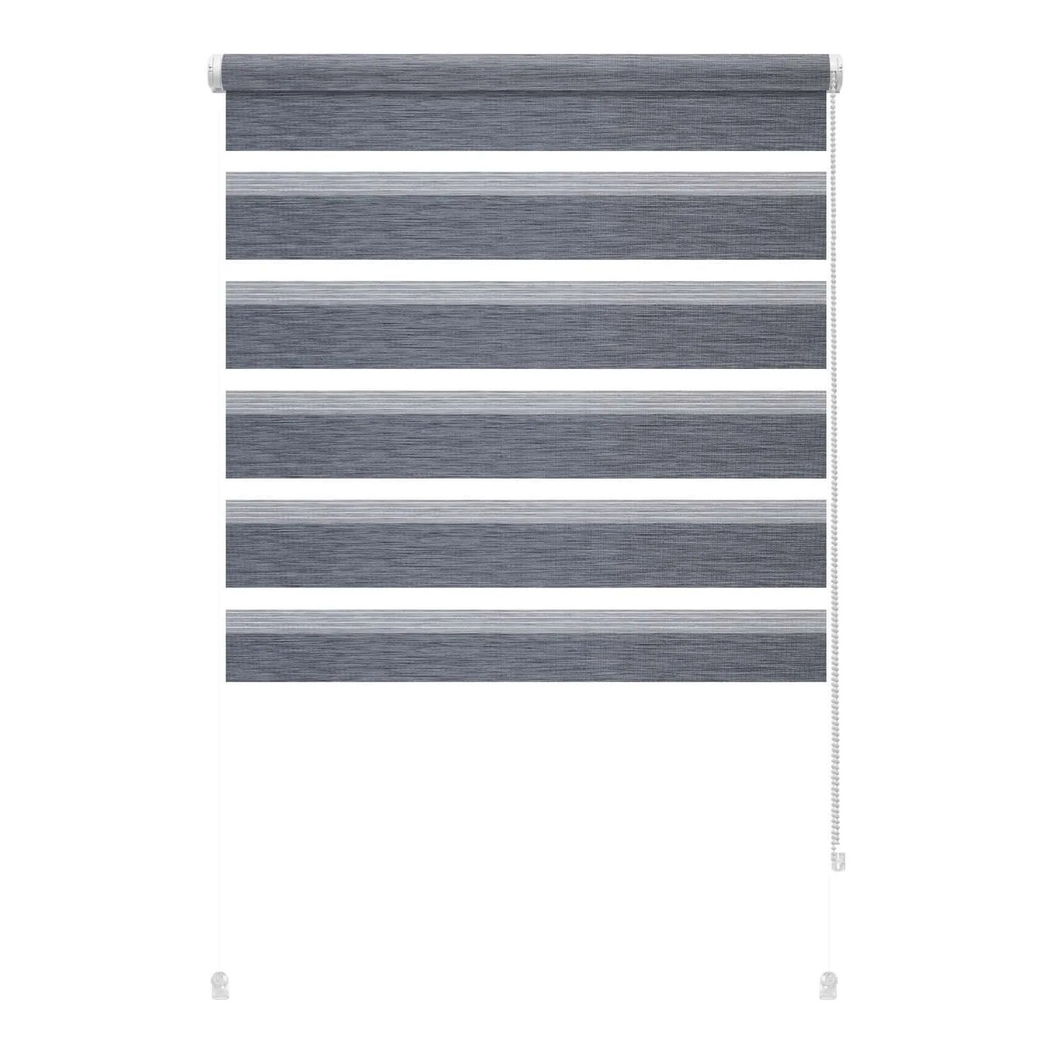 Gardinia Roleta MINI ZEBRA SILVALIN Dzień/Noc 64 x 150 cm szara