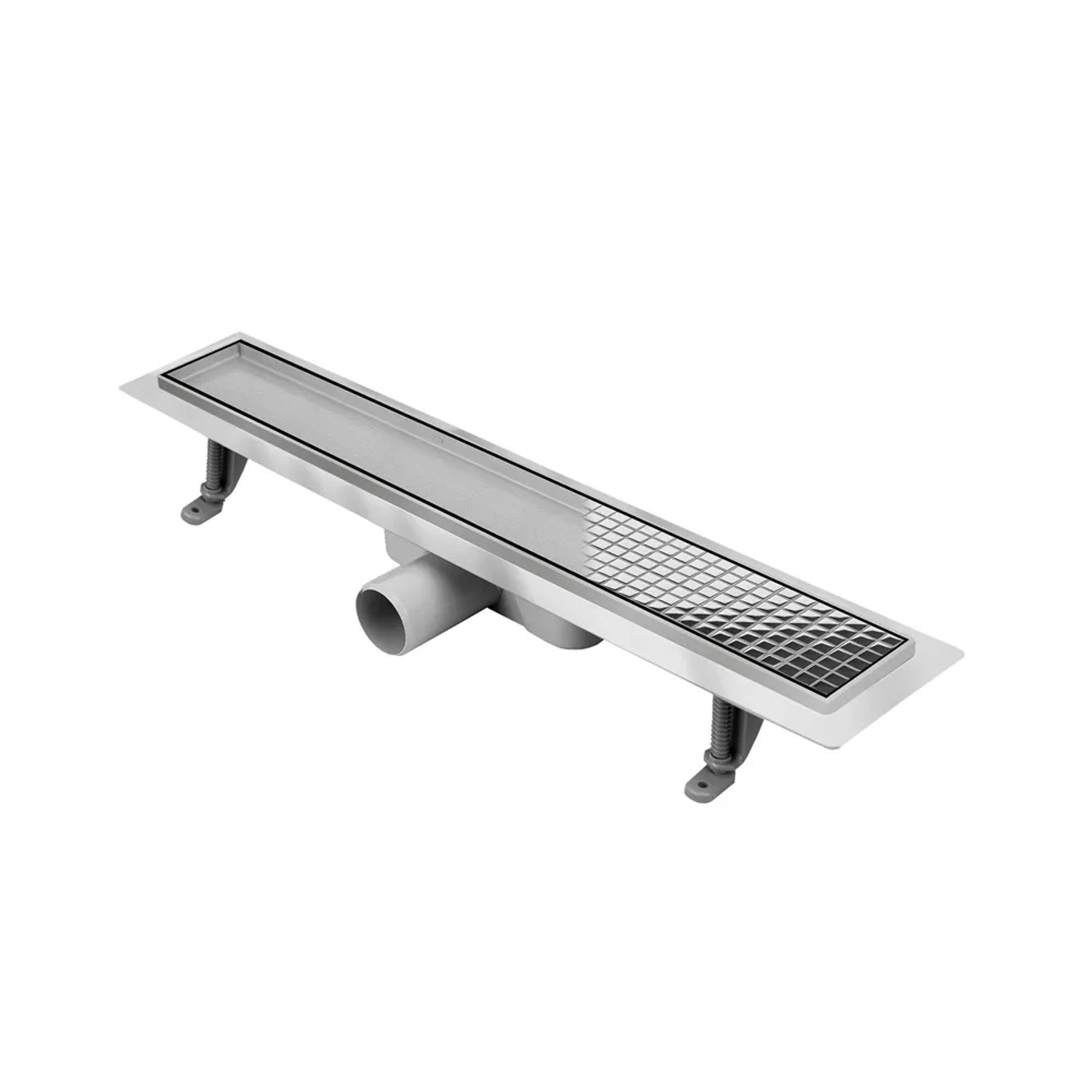 Vogi Odpływ z rusztem Duo tile in - smooth 90 cm