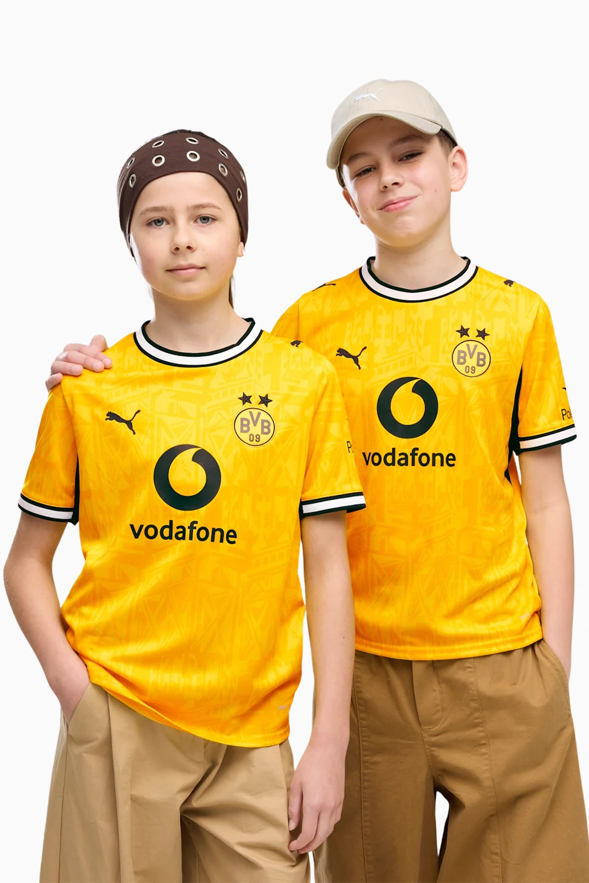 Koszulka Puma Borussia Dortmund 26/27 Domowa Replica Junior - Żółty
