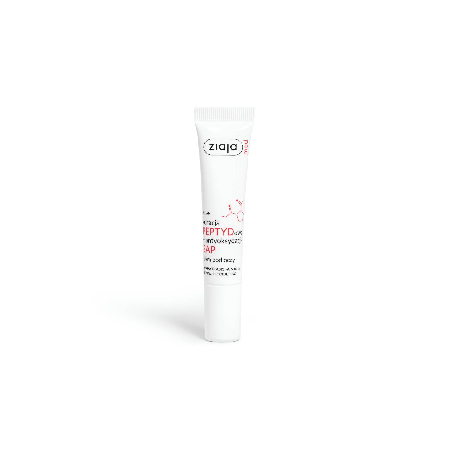 Ziaja med - kuracja peptydowa, krem pod oczy, 15 ml