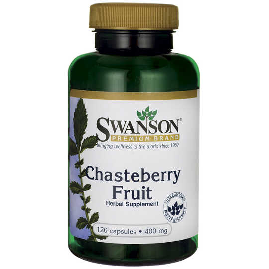 Swanson chasteberry fruit - niepokalanek, kapsułki, 120 sztuk