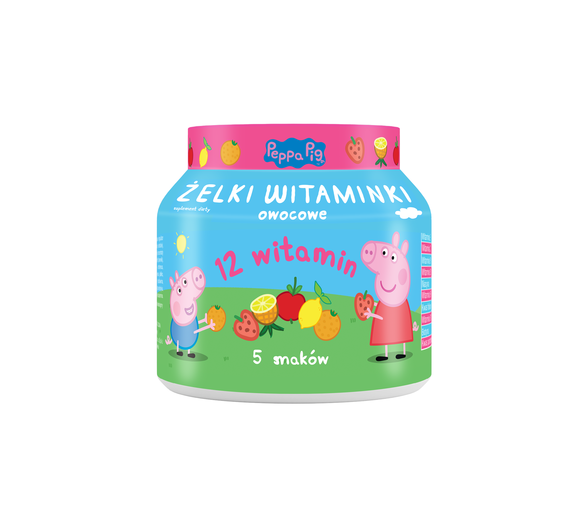 Domowa apteczka, żelki witaminki, 60 sztuk