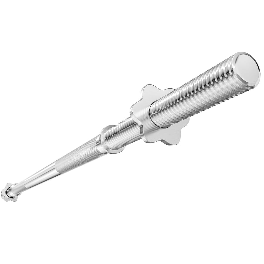 Barre de musculation droite 167 cm / 30 mm avec fermetures étoile