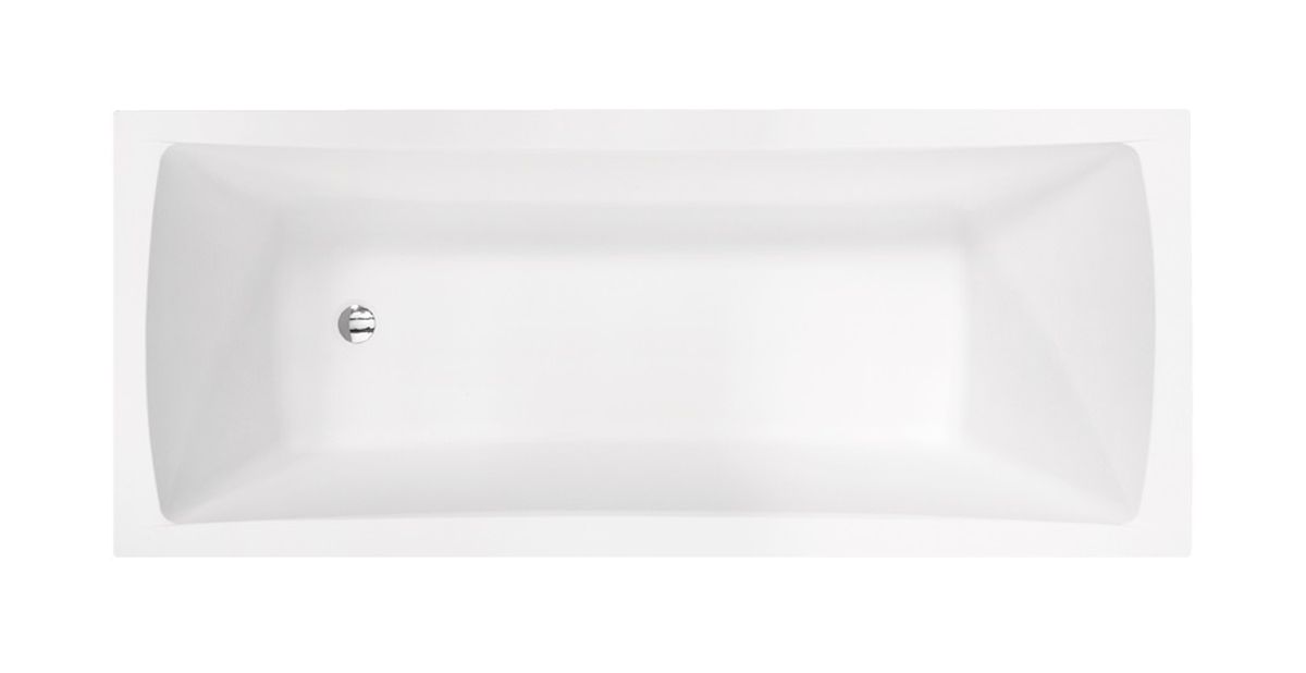 Besco Optima wanna prostokątna 160x70 cm biała #WAO-160-PK