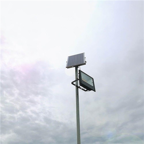 V-TAC lampa solarna wisząca 1x35 W czarny 8576