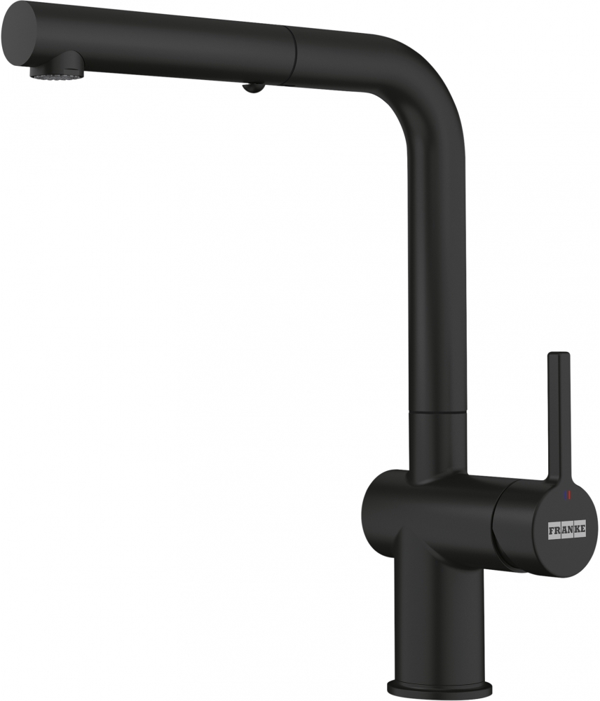 Franke Active bateria kuchenna stojąca Fragranite czarny mat 115.0653.382