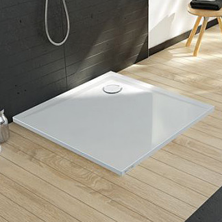 Sanplast Space Mineral brodzik 100x100 cm kwadratowy biały 645-290-0041-01-000