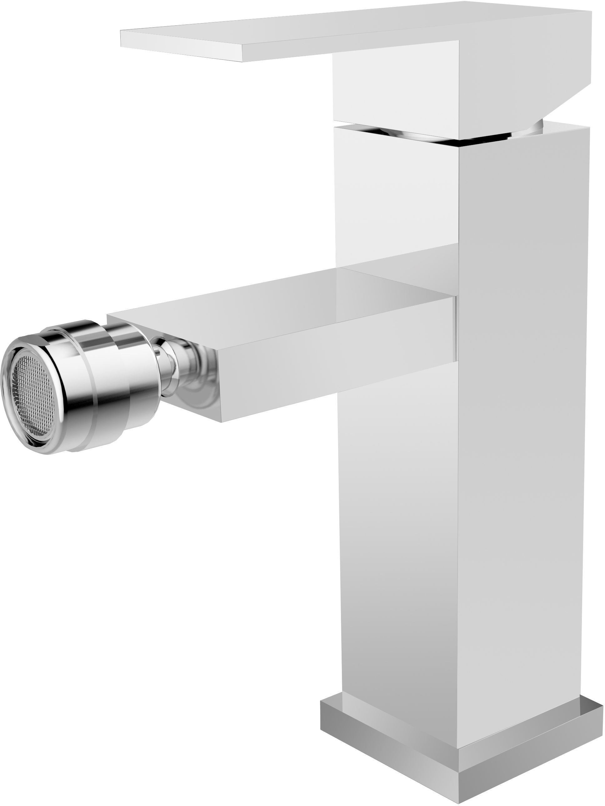 Besco Modern Varium bateria bidetowa stojąca chrom BB-MV-CH
