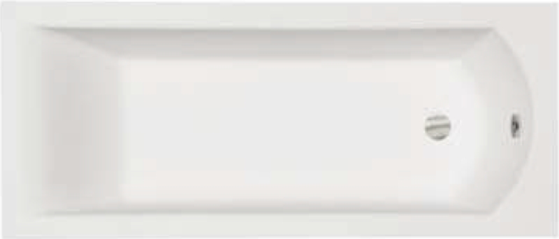 Besco Shea Slim wanna prostokątna Slim 137,5x70 cm biała #WAS-140-SL