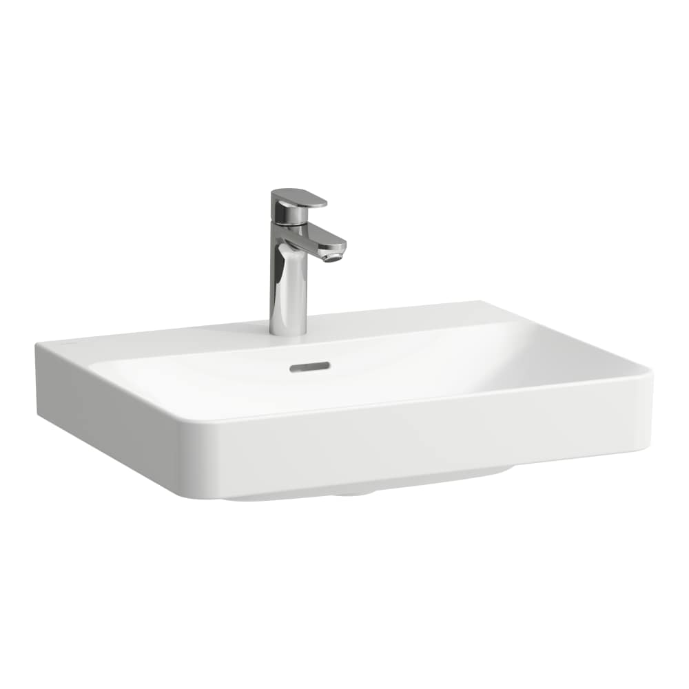Laufen Pro X umywalka 60x46,5 cm prostokątna ścienna-meblowa biały mat H8108637571041