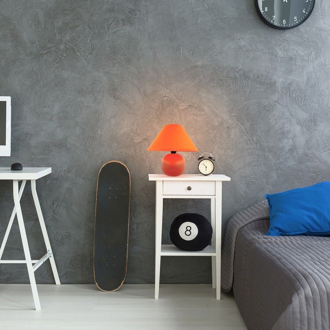 Rabalux Ariel lampa stołowa 1x40 W pomarańczowa 4904
