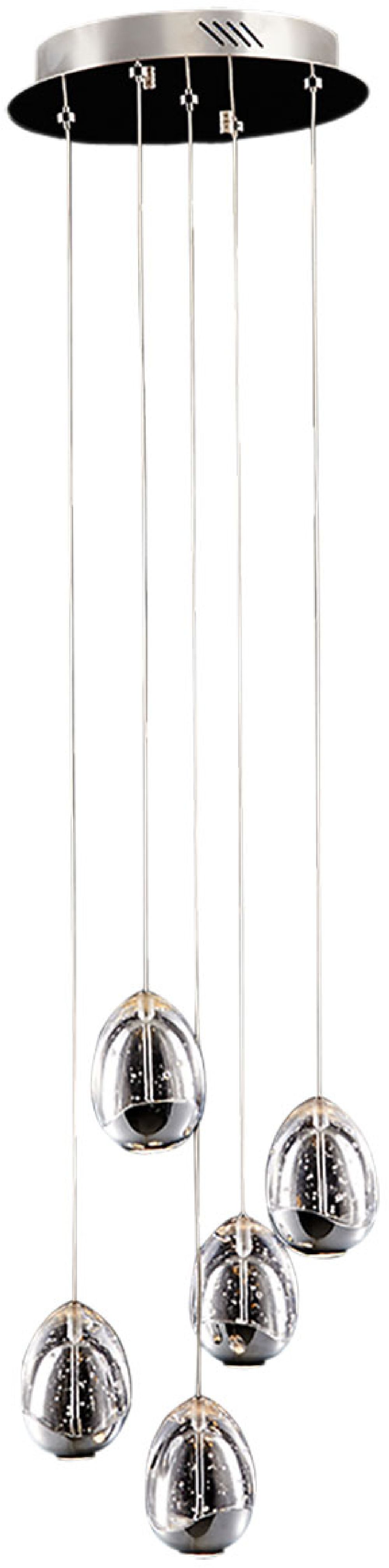 Italux Huelto lampa wisząca 5x4,8 W chrom PND-22112132-5A-CR